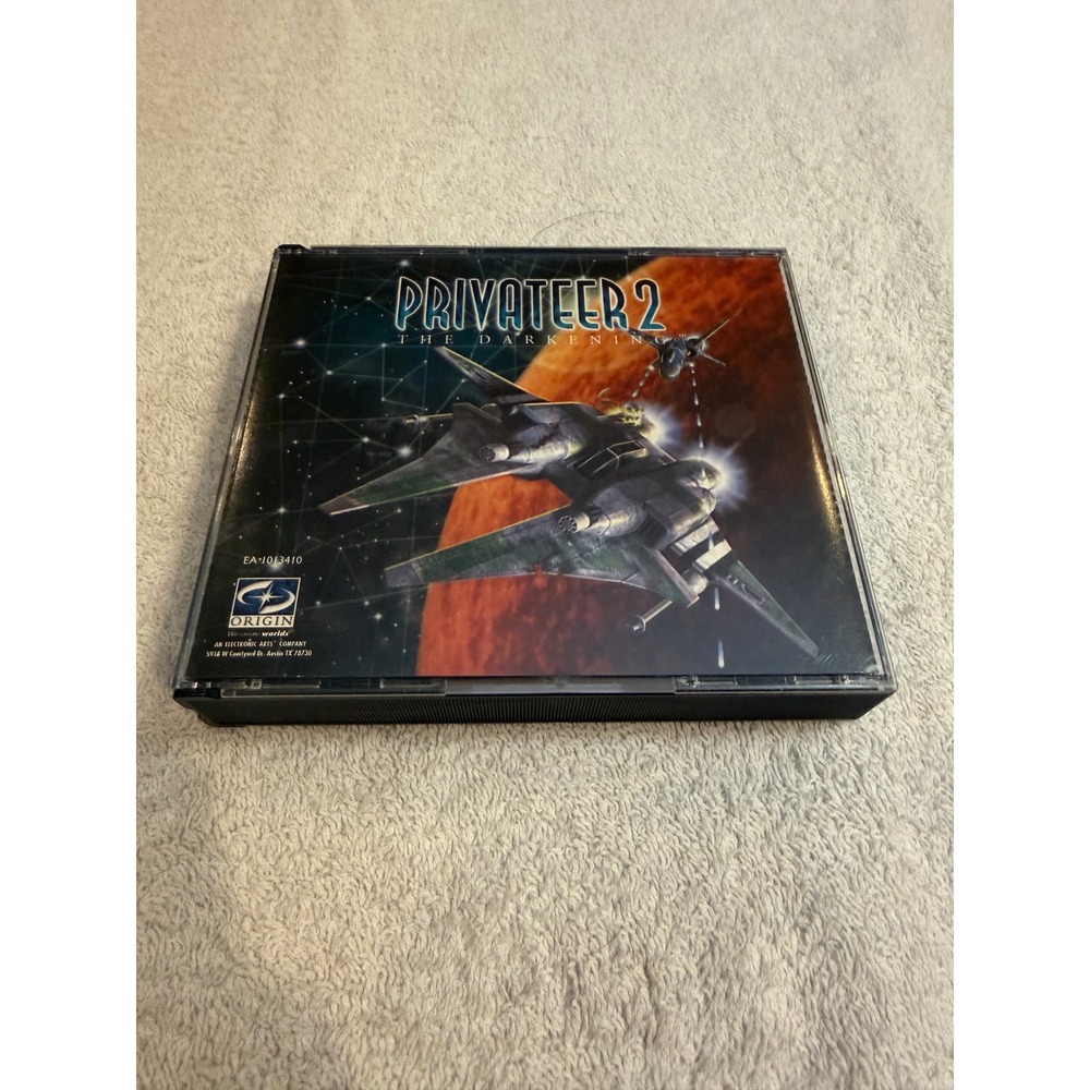 Privateer 2 The Darkening PC Game Origin Systems 3-Disc Set EA 1013410 Retro
